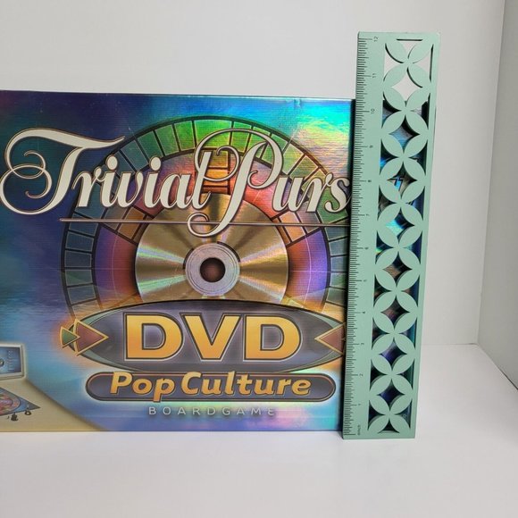 Trivial Pursuit DVD Pop Culture Board Game Parker Brothers 2003 Edition Vintage - Picture 11 of 12